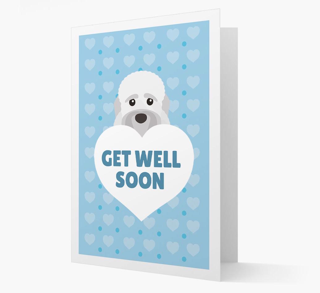 'Get Well Soon' Card with {breedFullName} Icon