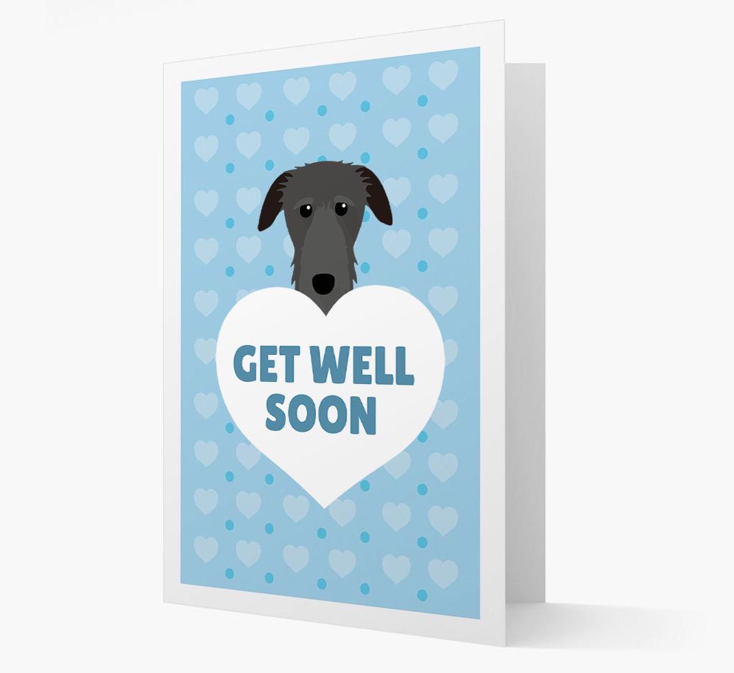 'Get Well Soon' Card with {breedFullName} Icon