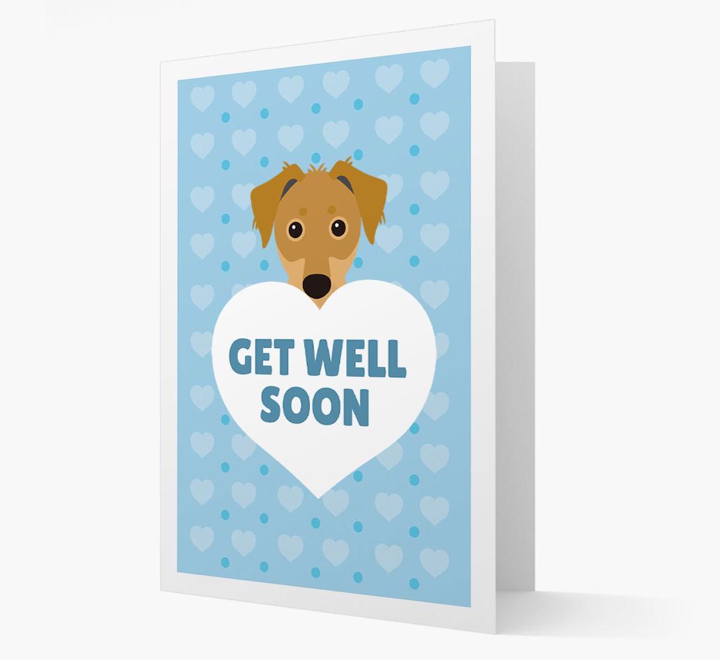 'Get Well Soon' Card with {breedFullName} Icon
