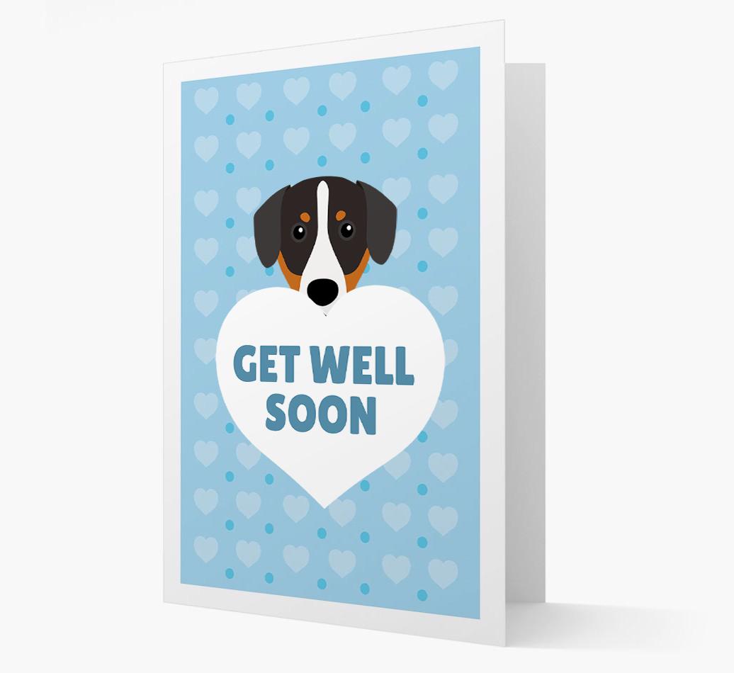 'Get Well Soon' Card with {breedFullName} Icon