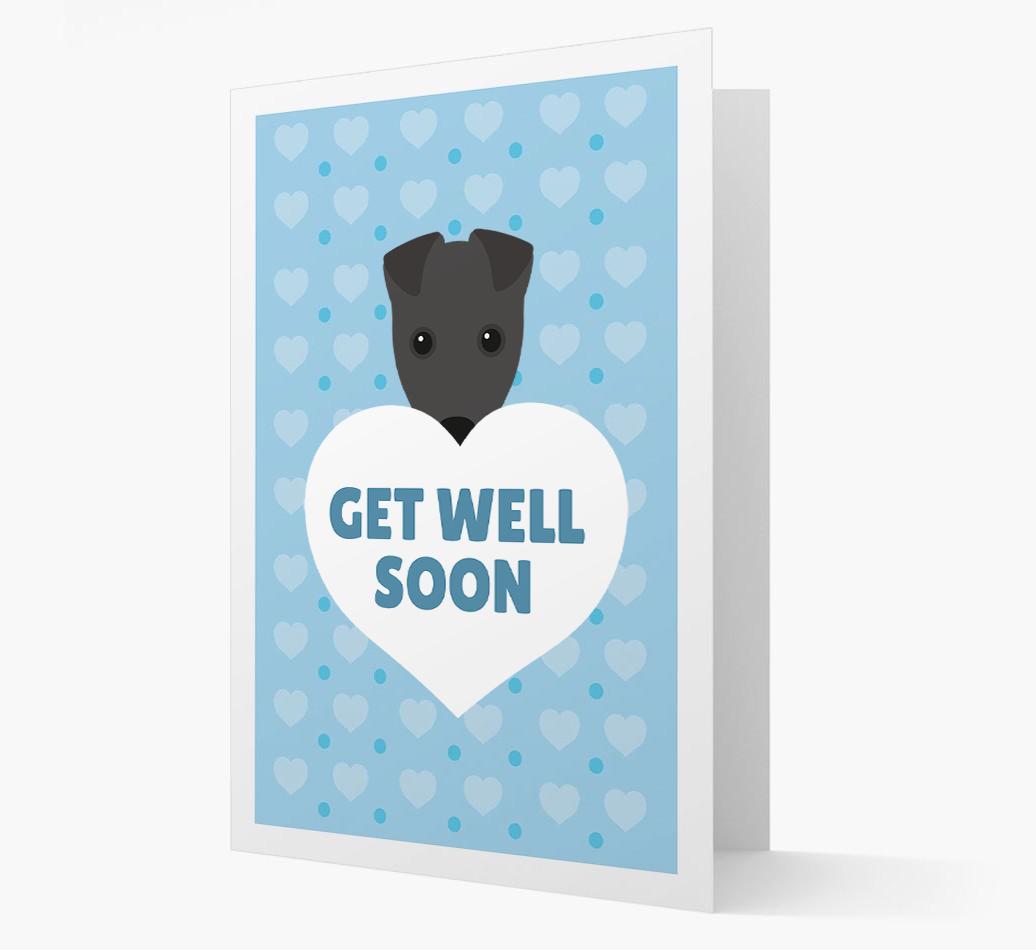 'Get Well Soon' Card with {breedFullName} Icon