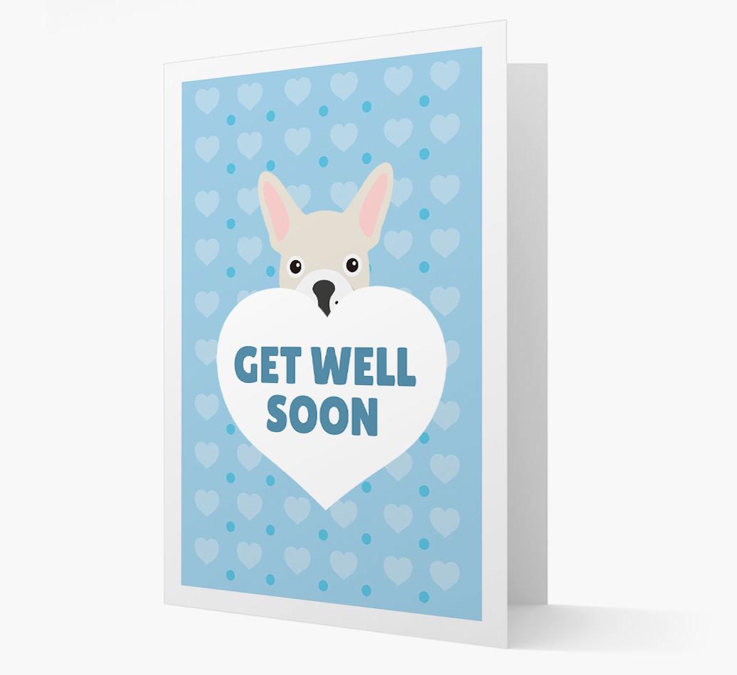 'Get Well Soon' Card with {breedFullName} Icon