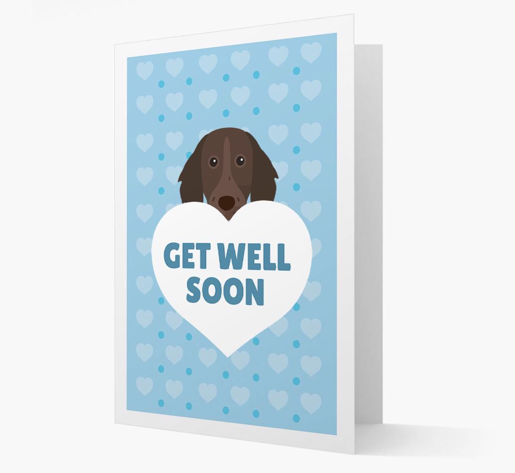'Get Well Soon' Card with {breedFullName} Icon