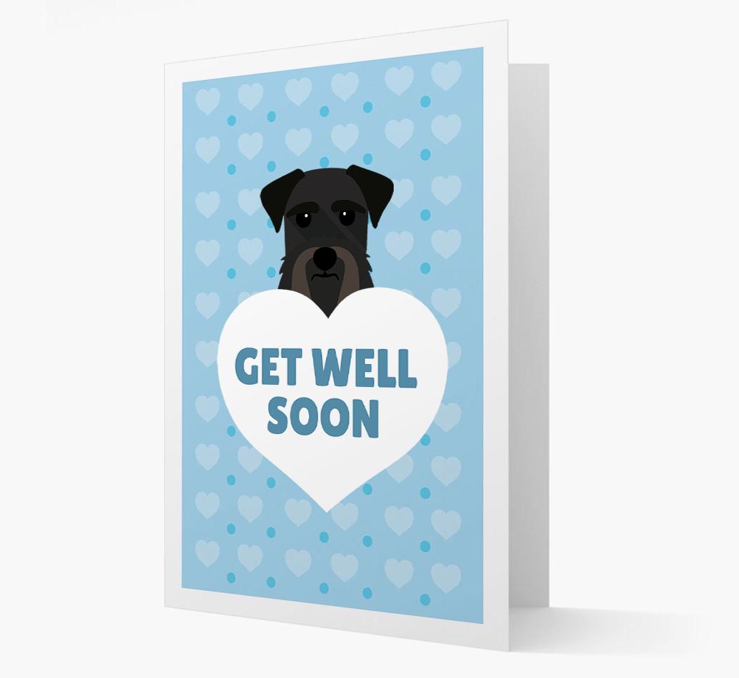 'Get Well Soon' Card with {breedFullName} Icon