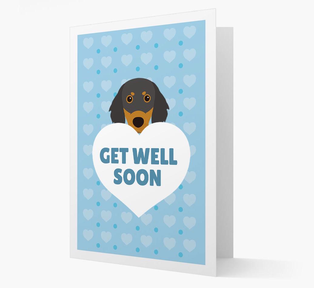 'Get Well Soon' Card with {breedFullName} Icon