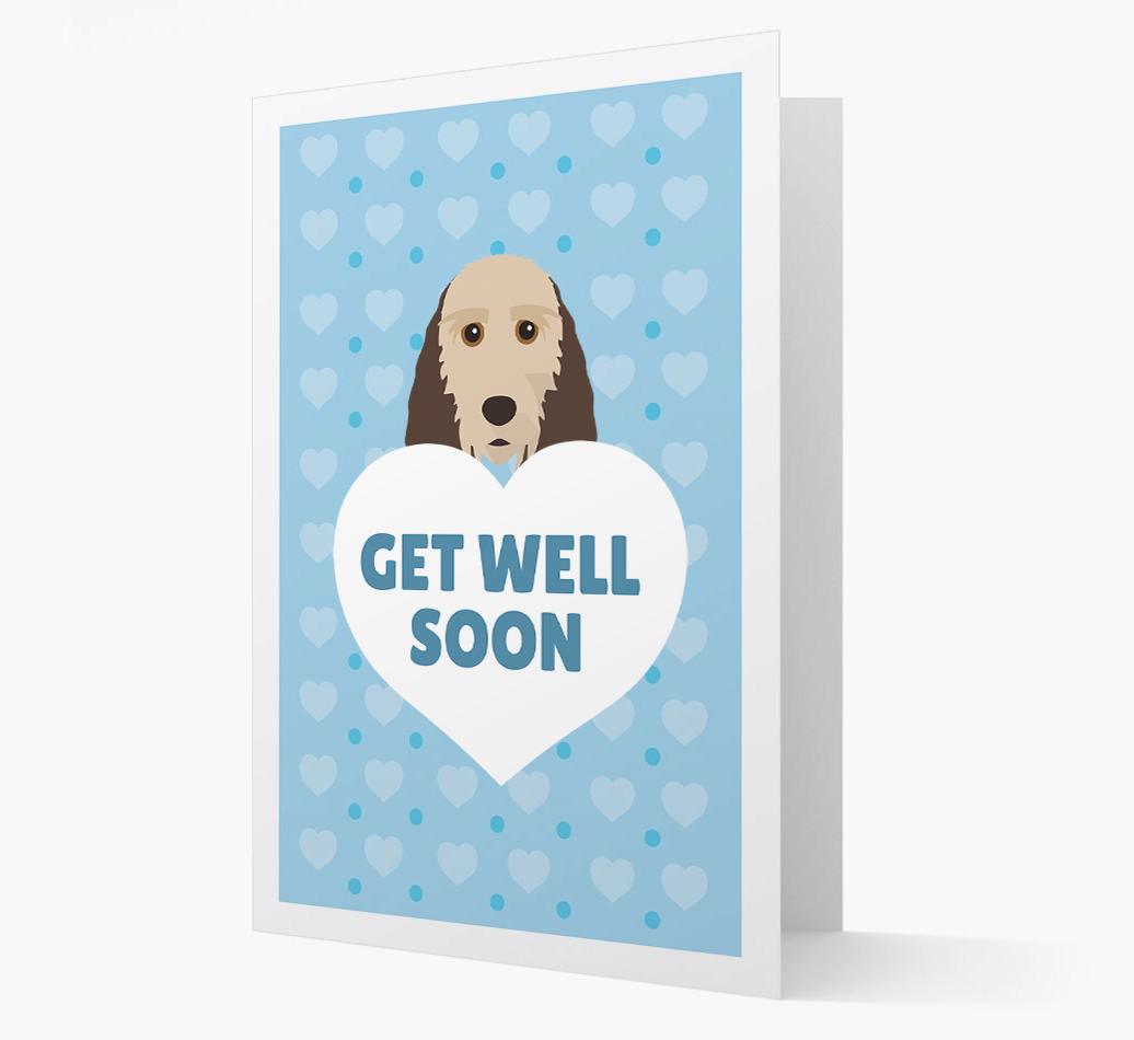 'Get Well Soon' Card with {breedFullName} Icon