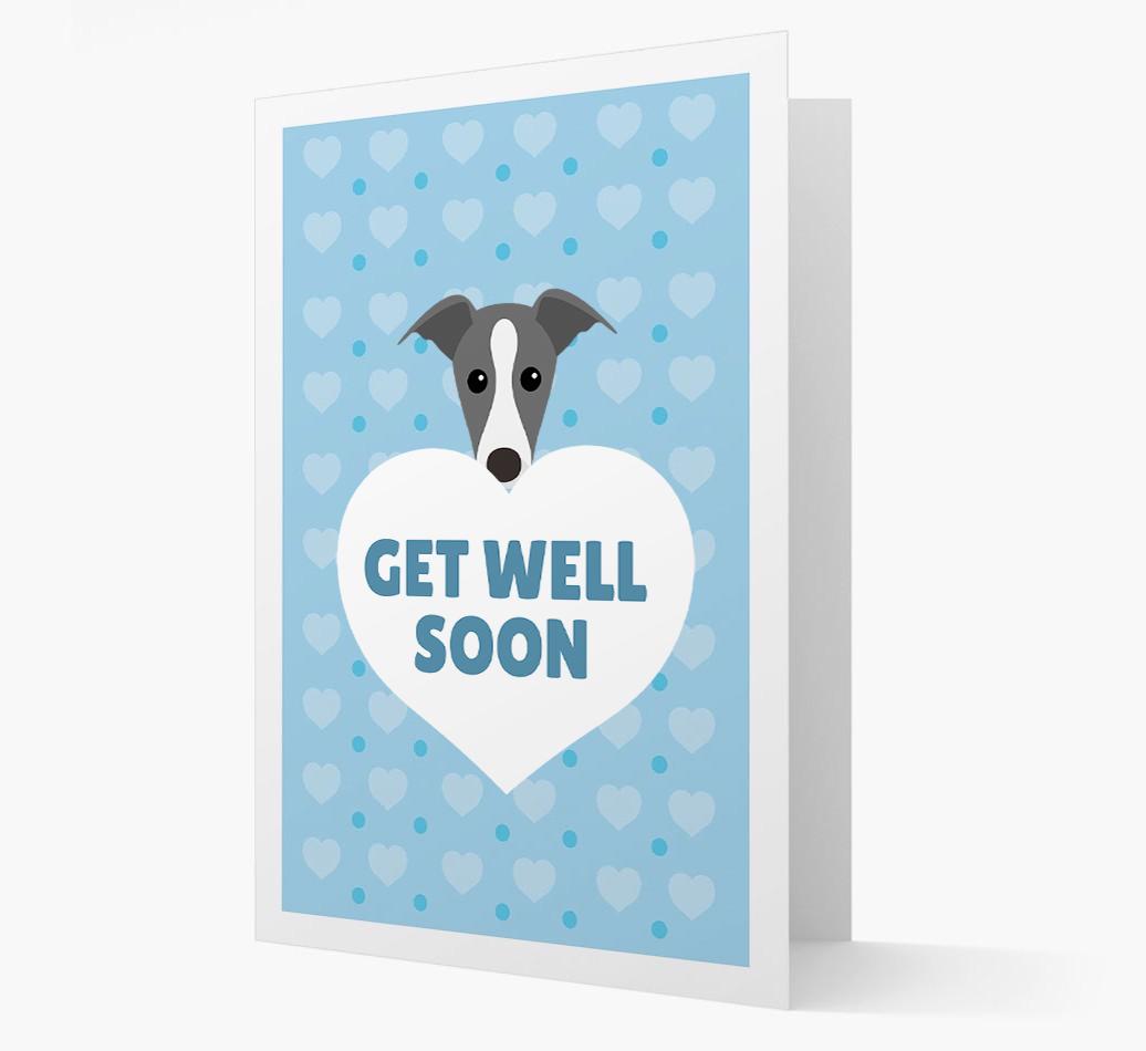 'Get Well Soon' Card with {breedFullName} Icon