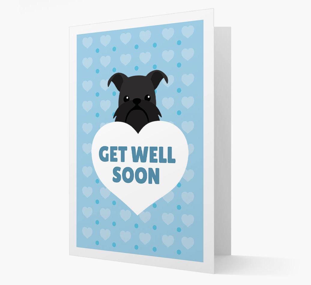 'Get Well Soon' Card with {breedFullName} Icon
