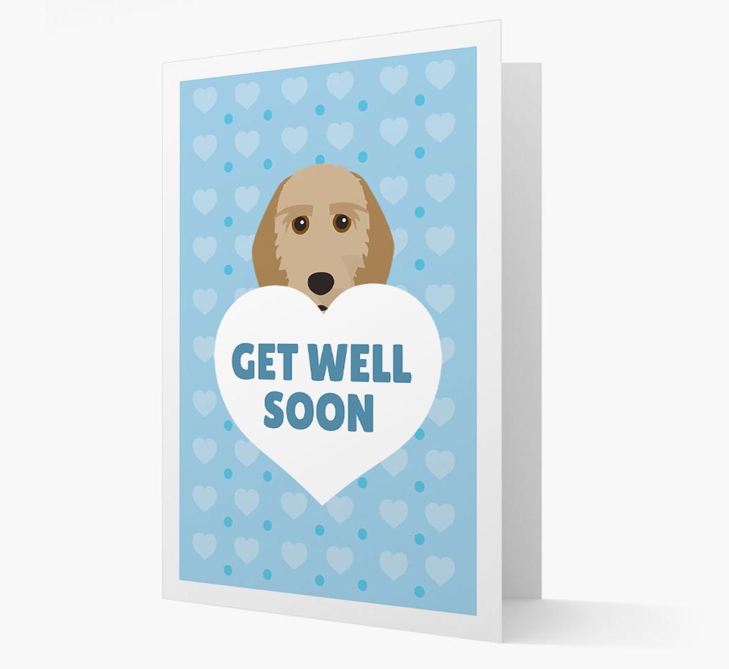 'Get Well Soon' Card with {breedFullName} Icon