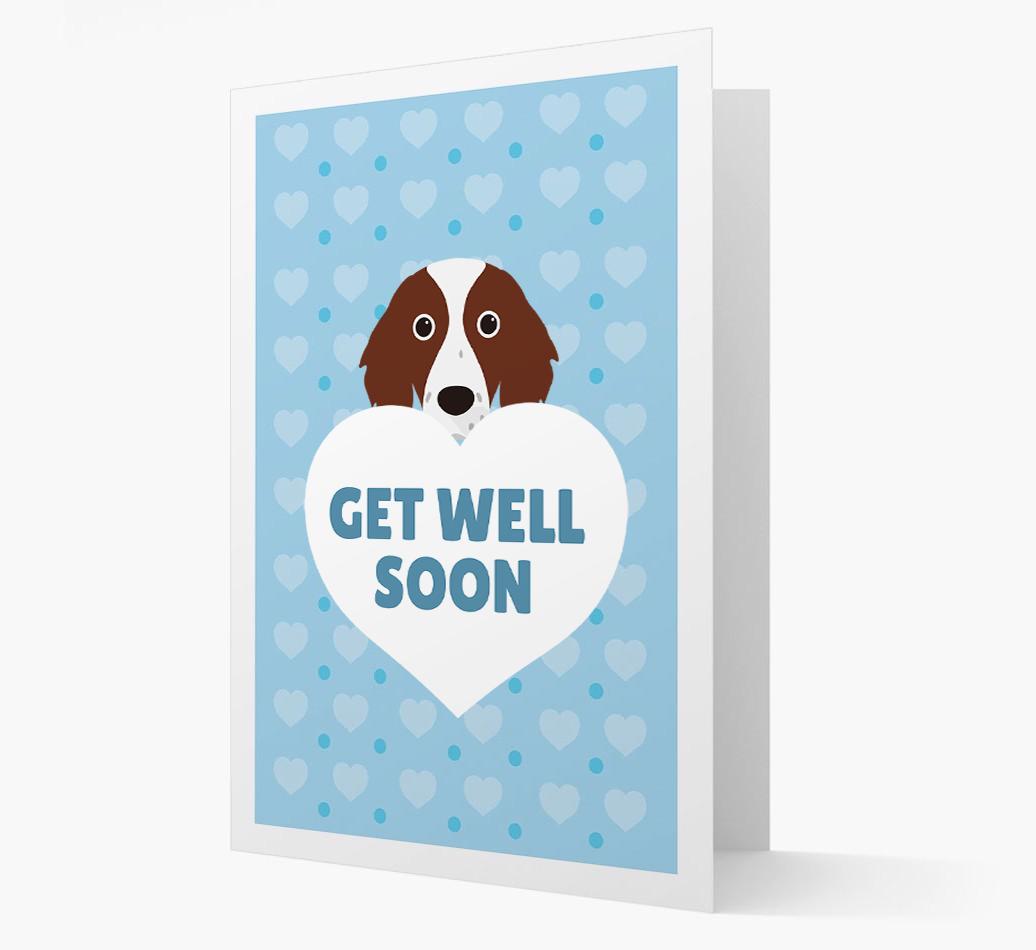 'Get Well Soon' Card with {breedFullName} Icon