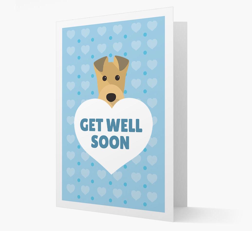 'Get Well Soon' Card with {breedFullName} Icon