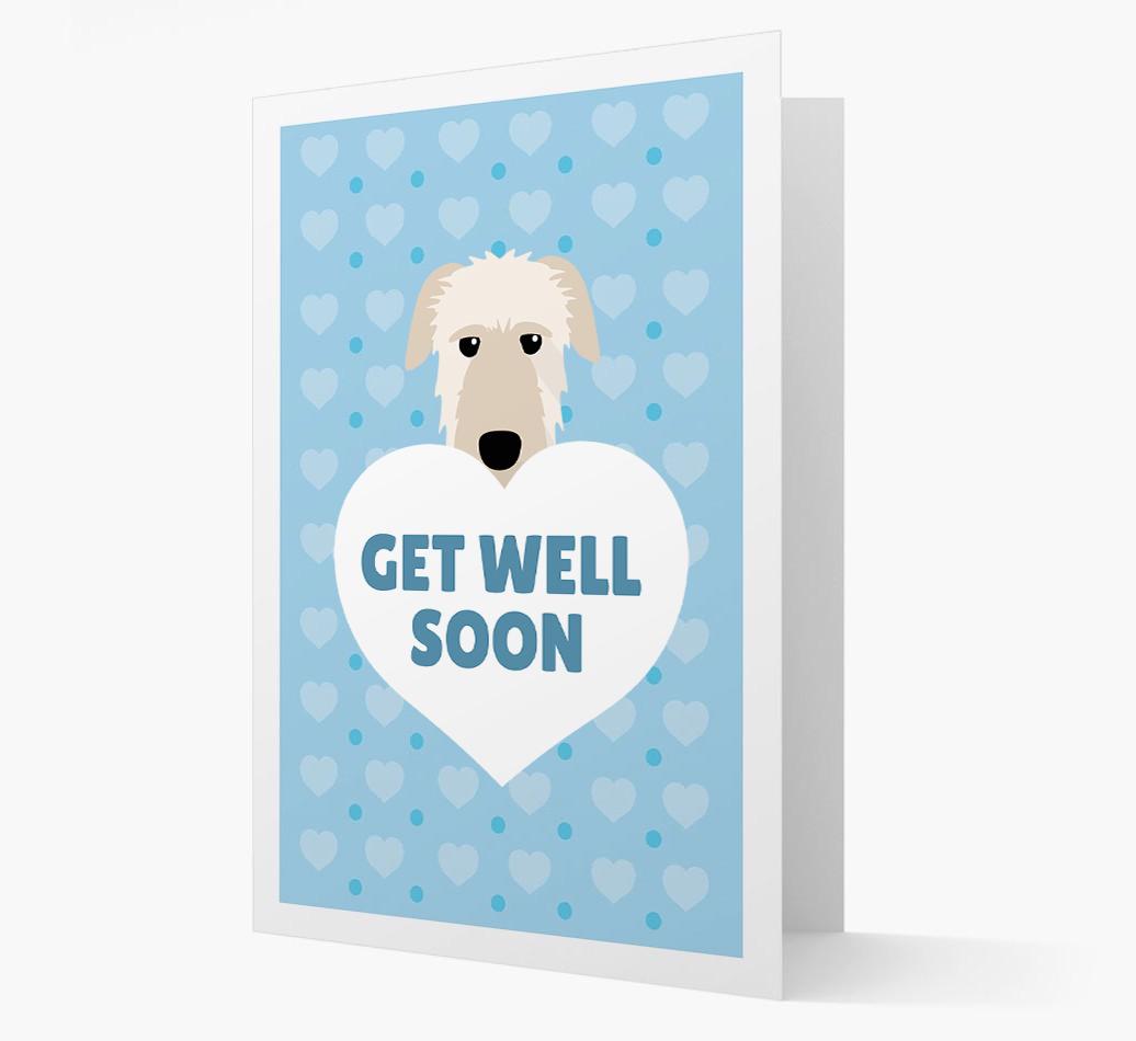 'Get Well Soon' Card with {breedFullName} Icon