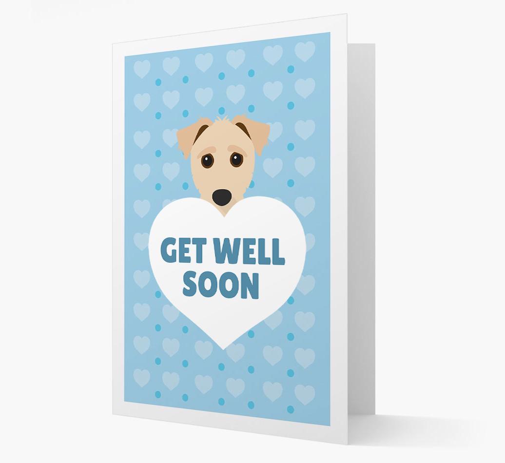 'Get Well Soon' Card with {breedFullName} Icon