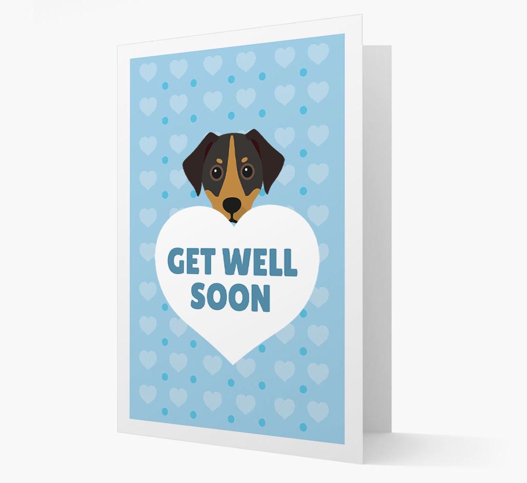 'Get Well Soon' Card with {breedFullName} Icon