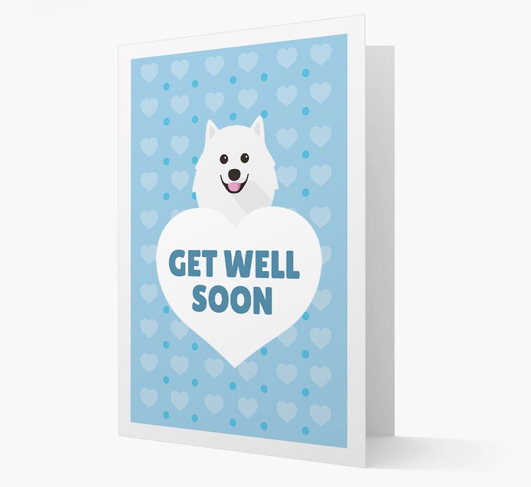 'Get Well Soon' Card with {breedFullName} Icon