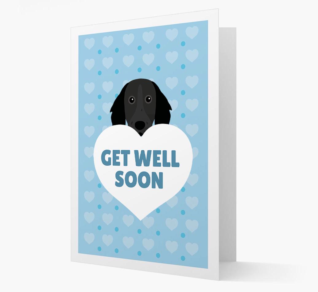 'Get Well Soon' Card with {breedFullName} Icon