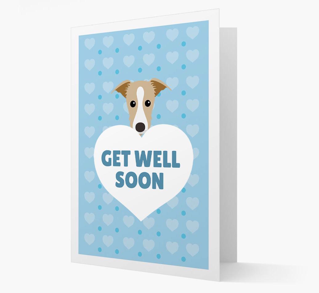 'Get Well Soon' Card with {breedFullName} Icon
