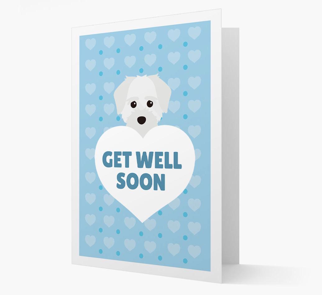 'Get Well Soon' Card with {breedFullName} Icon