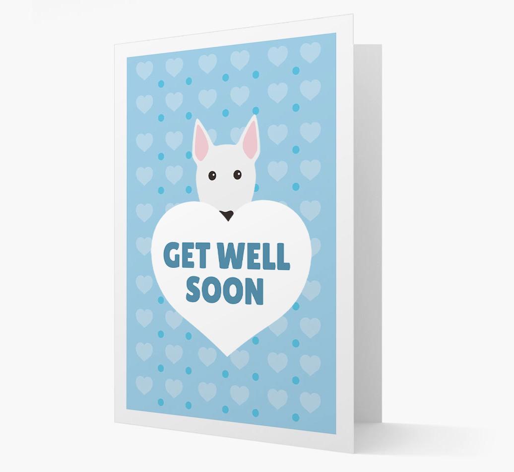 'Get Well Soon' Card with {breedFullName} Icon
