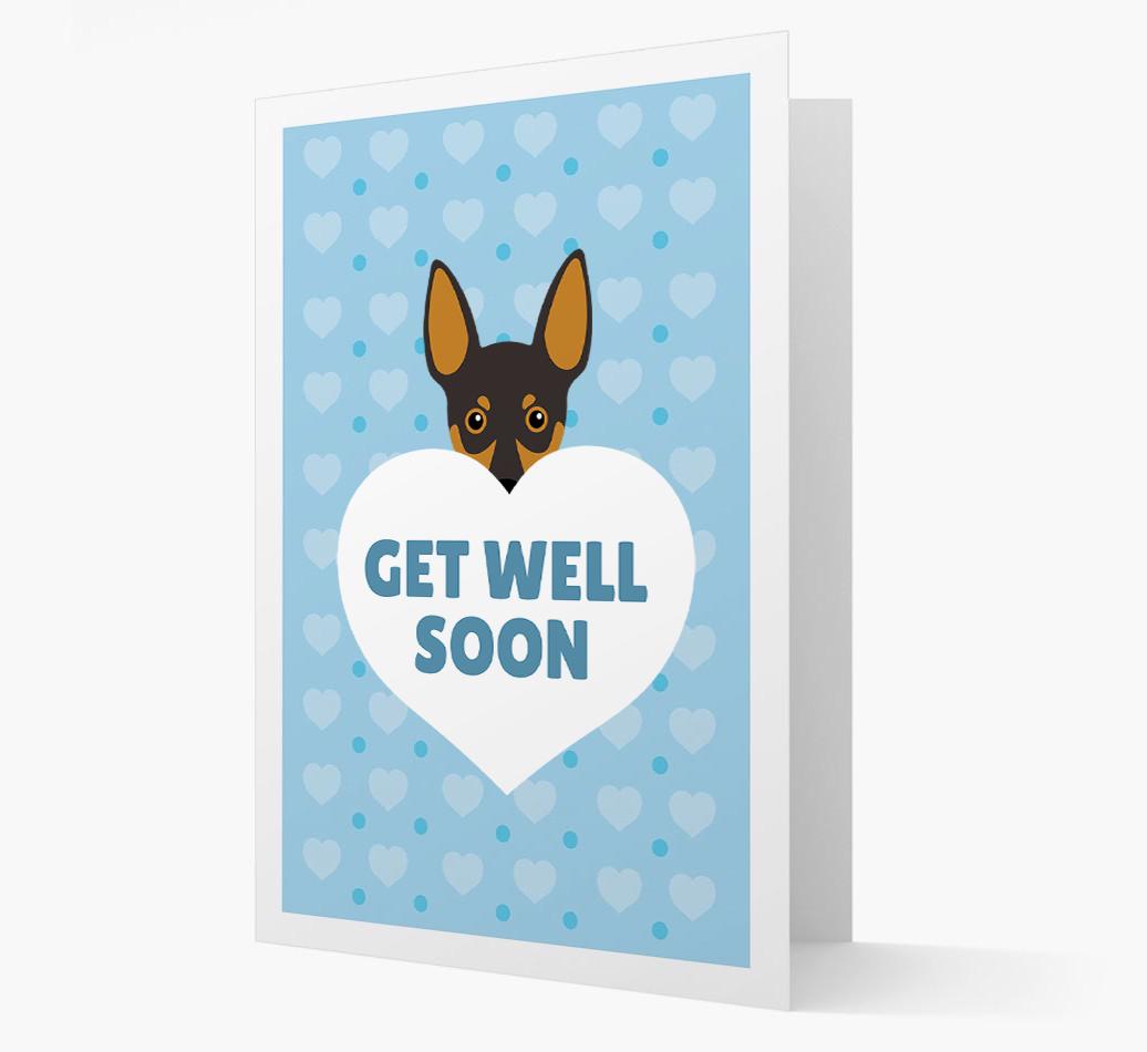 'Get Well Soon' Card with {breedFullName} Icon