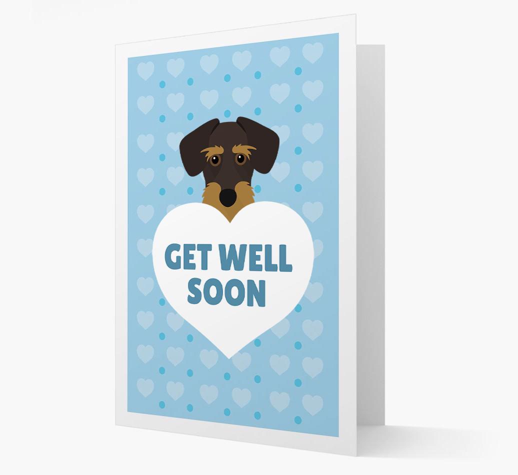 'Get Well Soon' Card with {breedFullName} Icon
