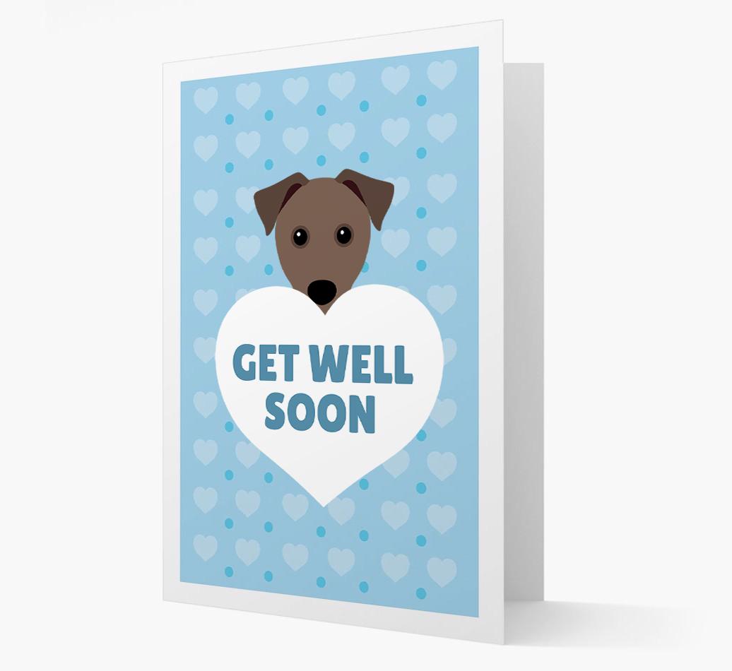'Get Well Soon' Card with {breedFullName} Icon