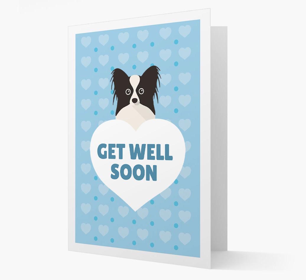 'Get Well Soon' Card with {breedFullName} Icon