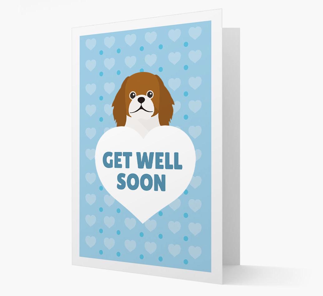 'Get Well Soon' Card with {breedFullName} Icon