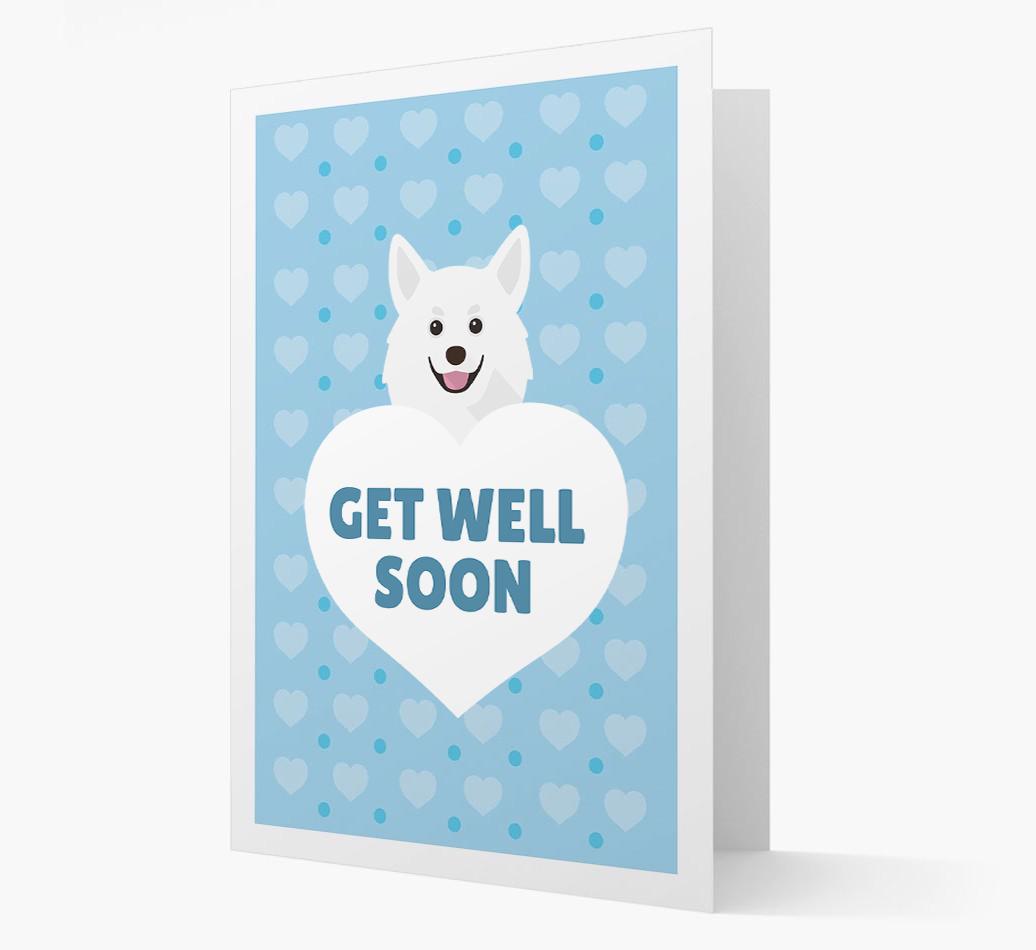 'Get Well Soon' Card with {breedFullName} Icon