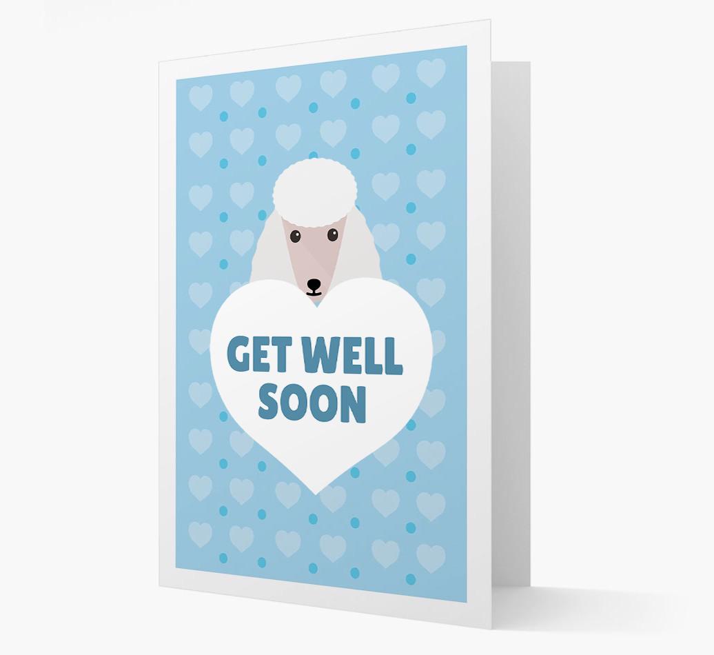 'Get Well Soon' Card with {breedFullName} Icon