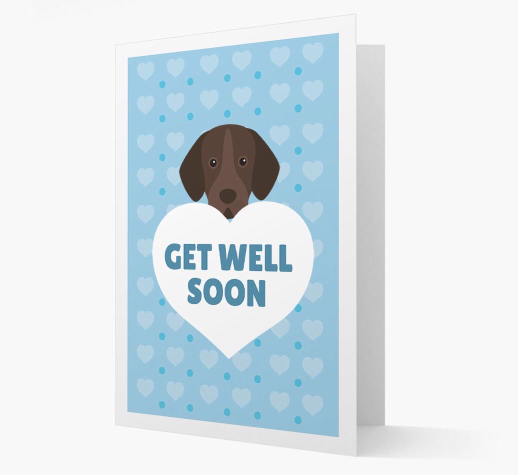 'Get Well Soon' Card with {breedFullName} Icon