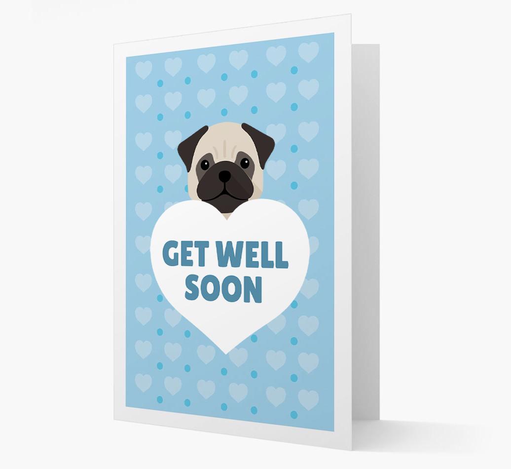 'Get Well Soon' Card with {breedFullName} Icon