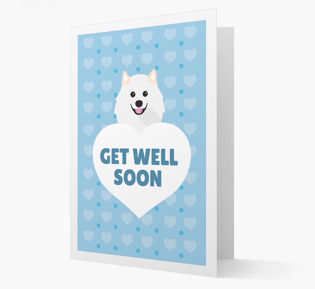 'Get Well Soon' Card with {breedFullName} Icon