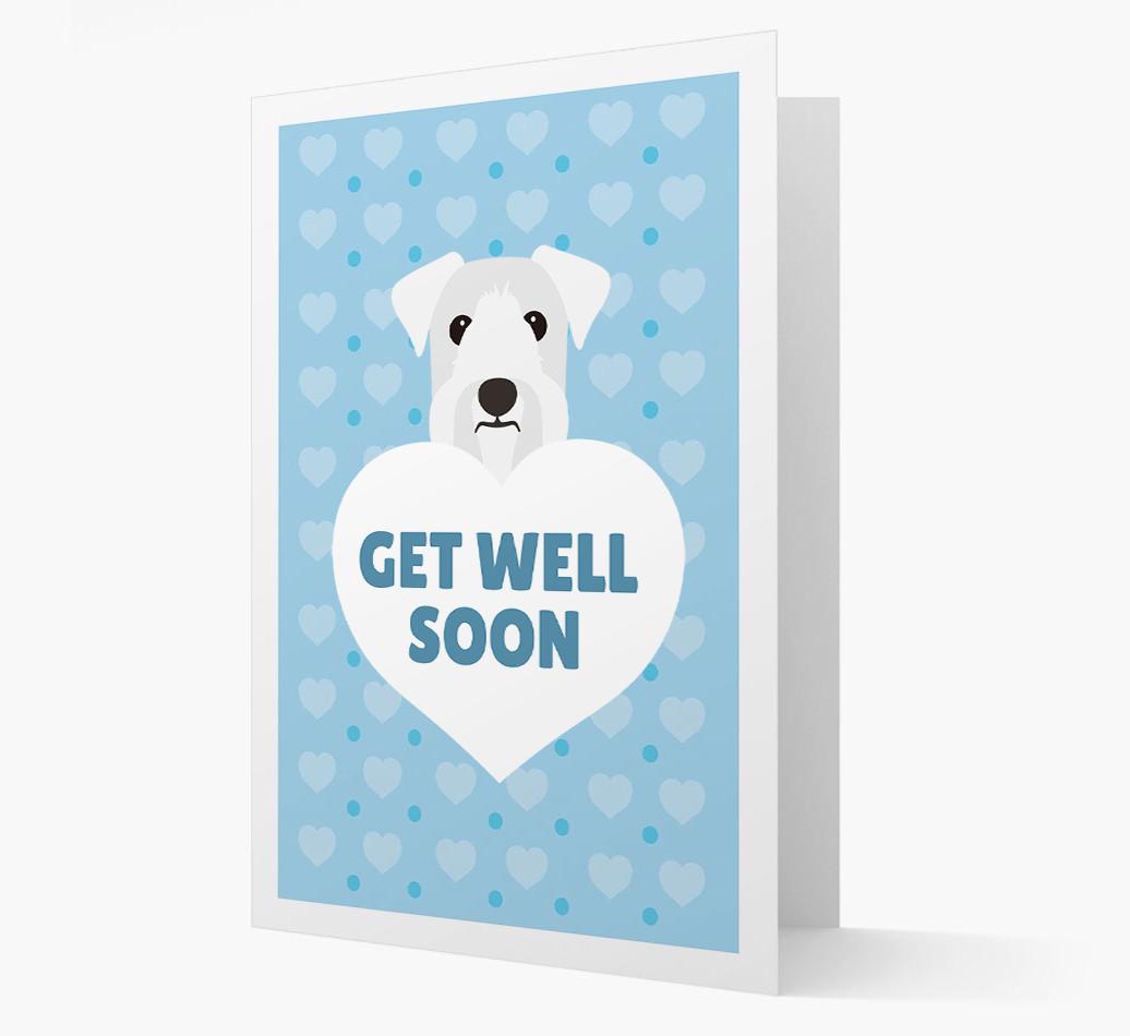 'Get Well Soon' Card with {breedFullName} Icon