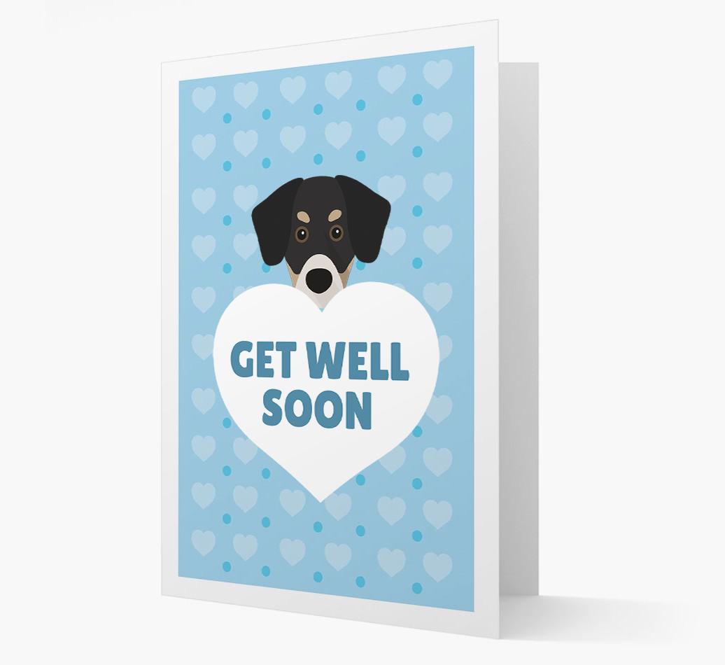 'Get Well Soon' Card with {breedFullName} Icon