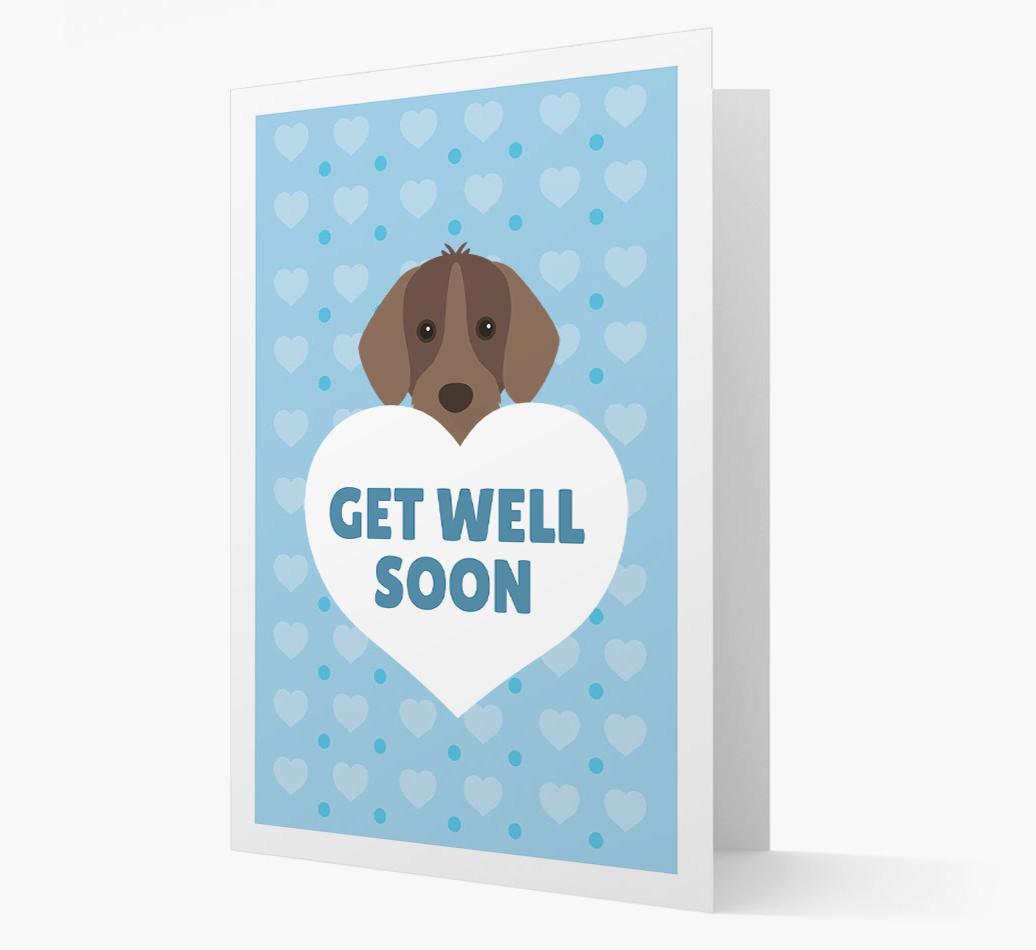 'Get Well Soon' Card with {breedFullName} Icon