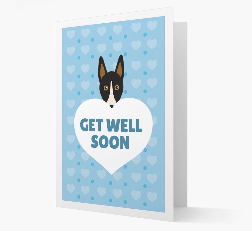'Get Well Soon' Card with {breedFullName} Icon