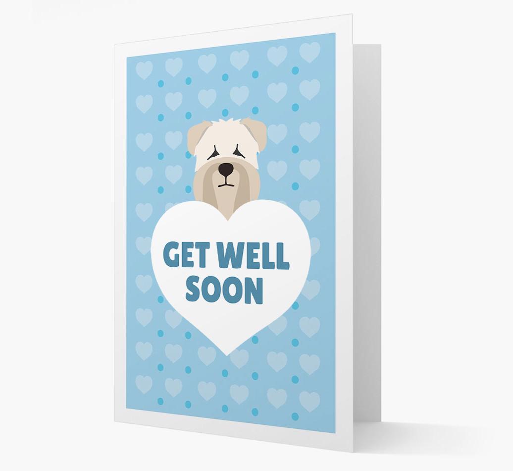 'Get Well Soon' Card with {breedFullName} Icon