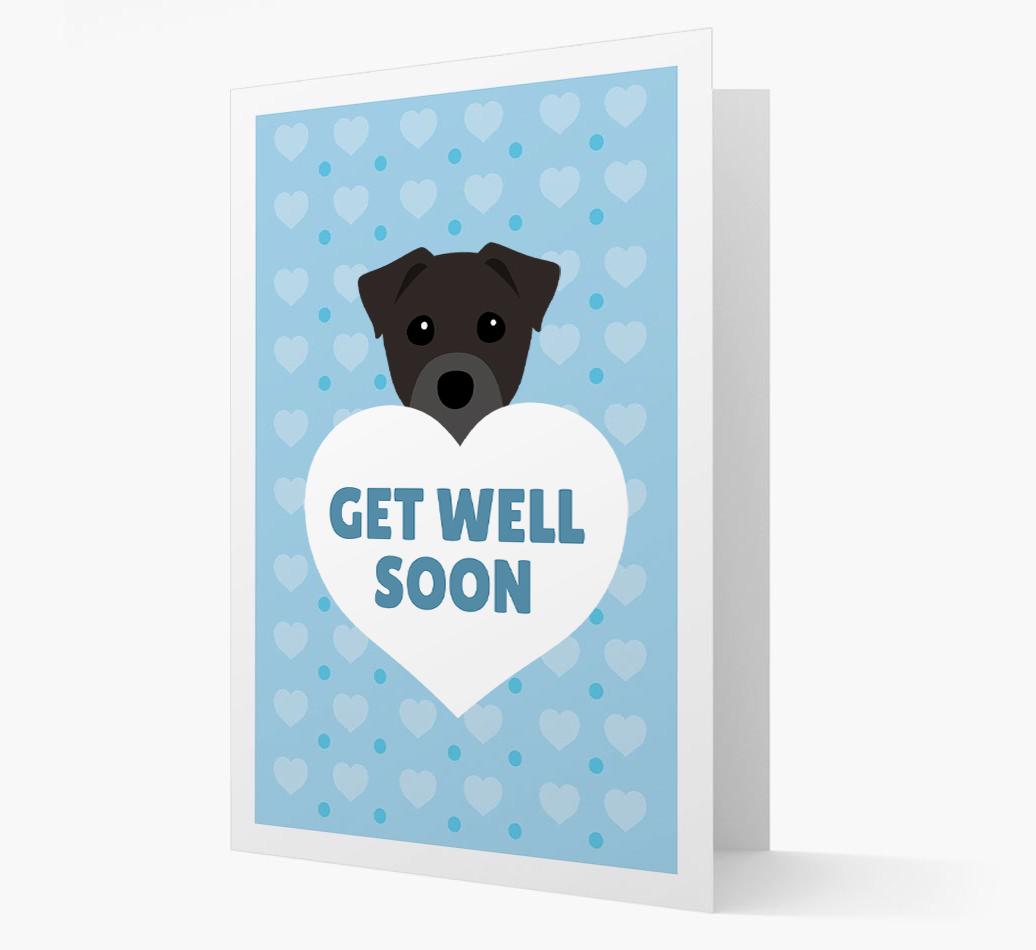'Get Well Soon' Card with {breedFullName} Icon