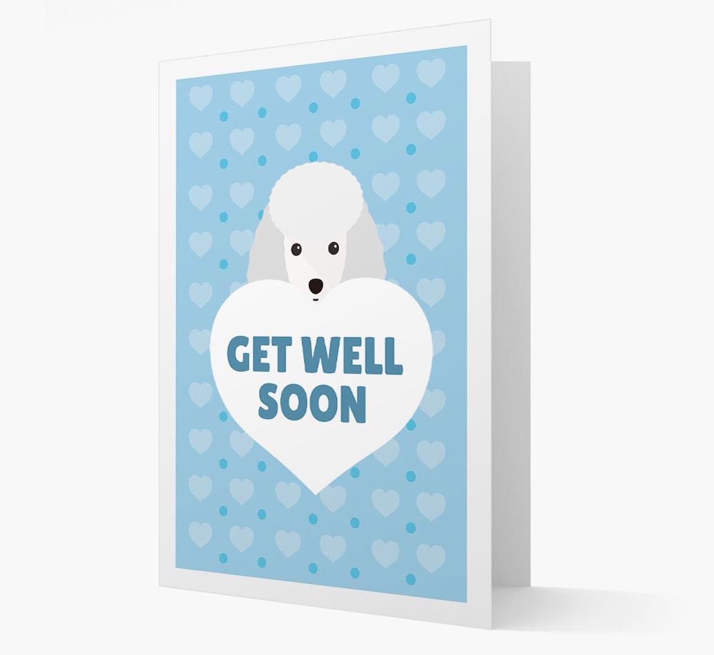 'Get Well Soon' Card with {breedFullName} Icon