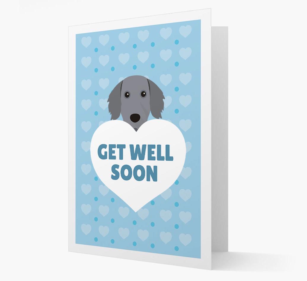 'Get Well Soon' Card with {breedFullName} Icon