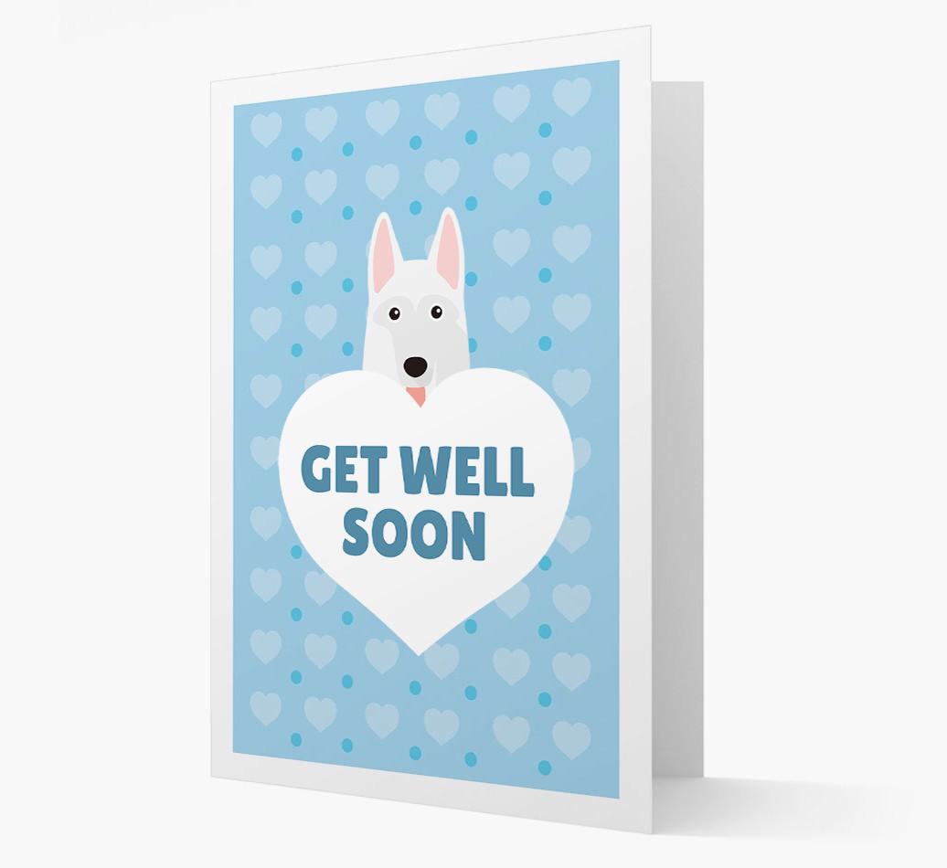 'Get Well Soon' Card with {breedFullName} Icon