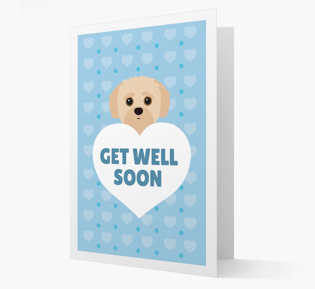 'Get Well Soon' Card with {breedFullName} Icon