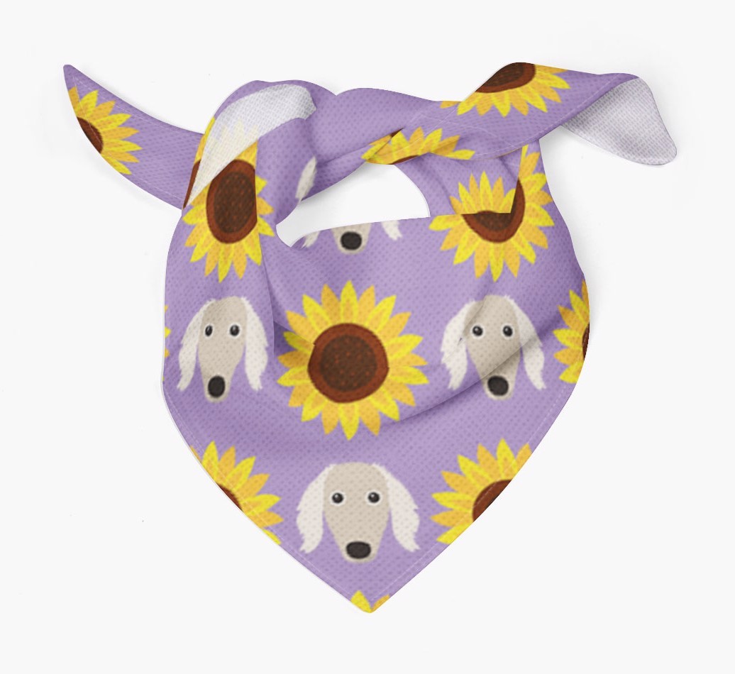 Sunflower Bandana with {breedFullName} Icons