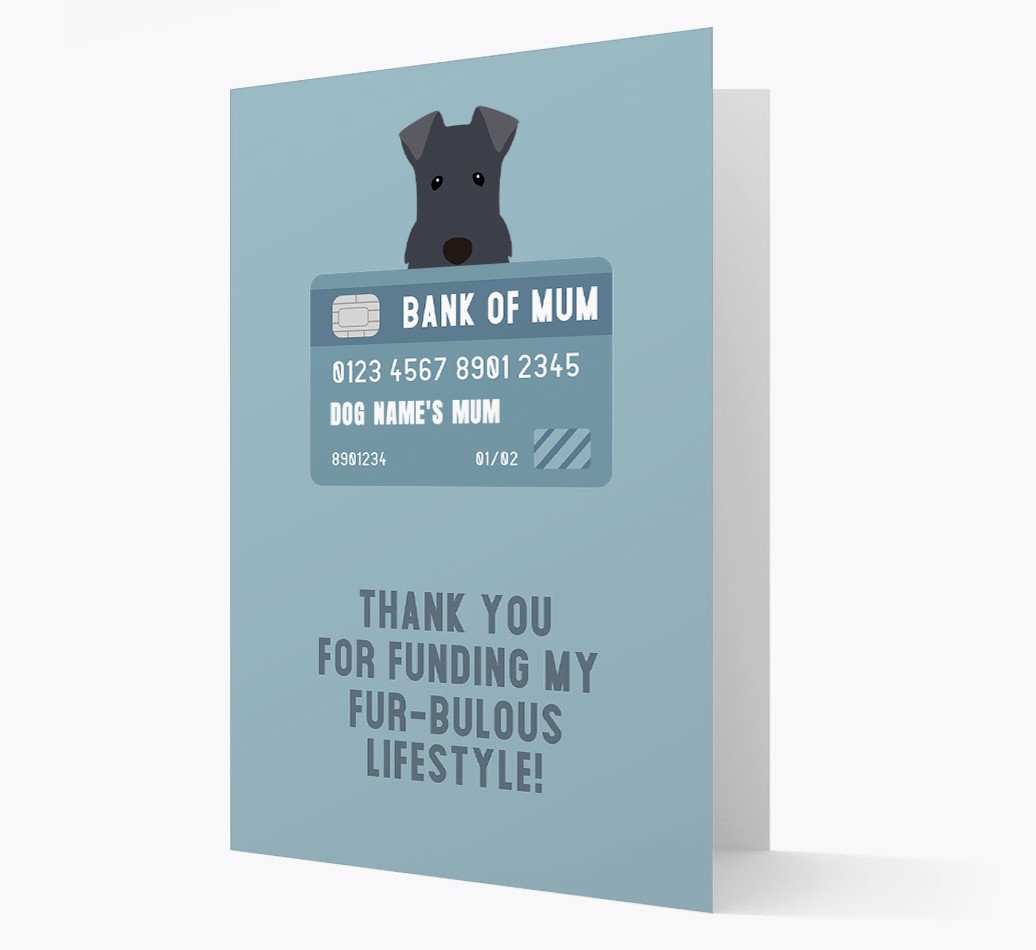 'Bank of Mum' - Personalised {breedFullName} Card