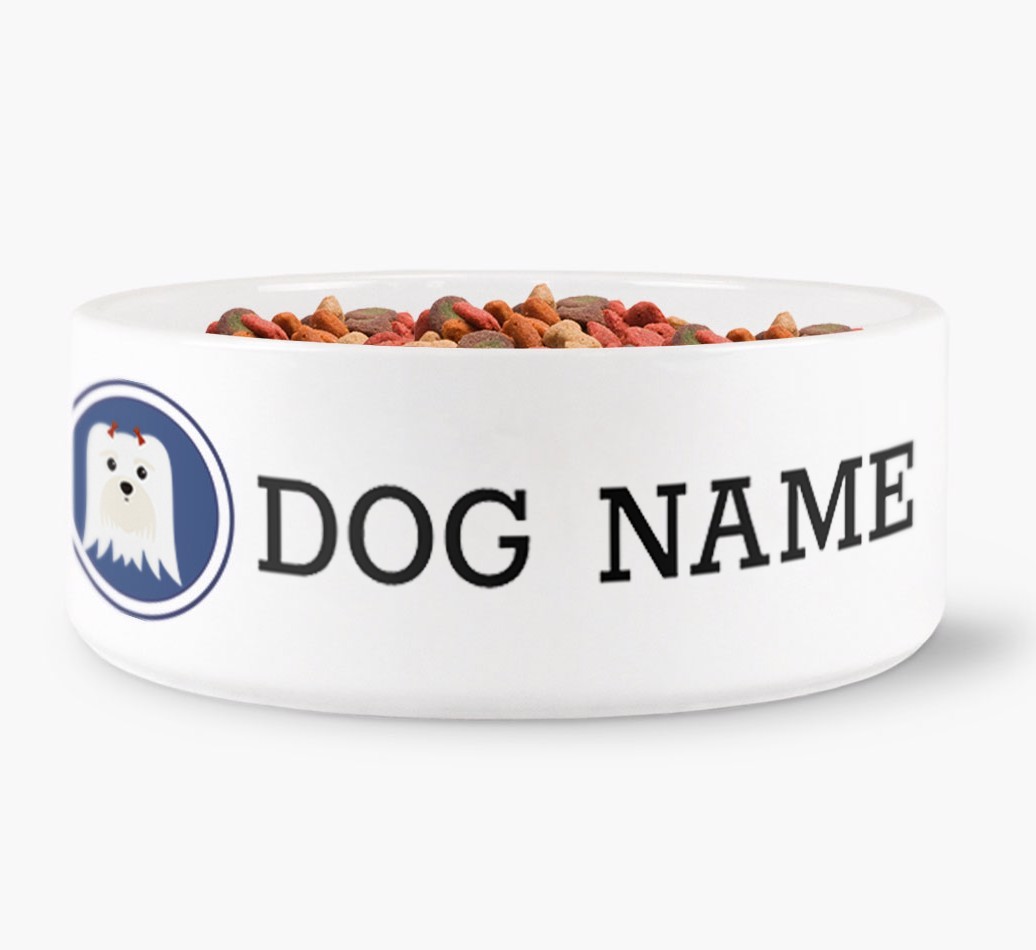 Personalised Dog Bowl for {dogsName}