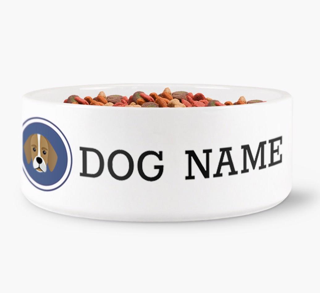 Personalised Dog Bowl for {dogsName}