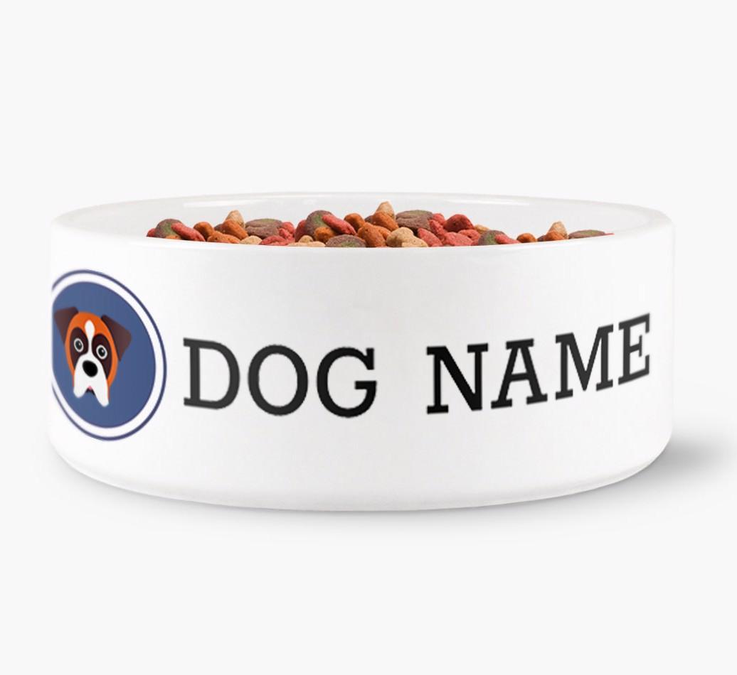 Personalised Dog Bowl for {dogsName}