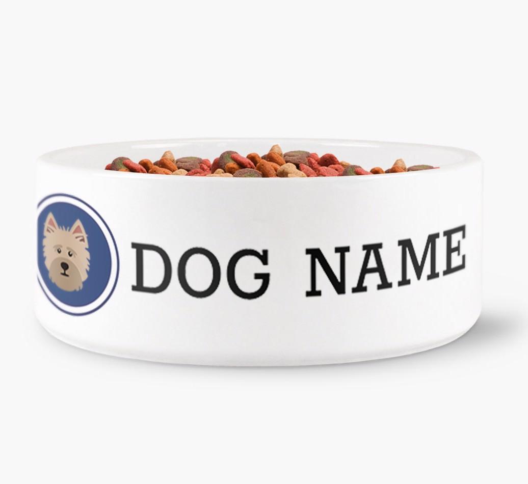 Personalised Dog Bowl for {dogsName}