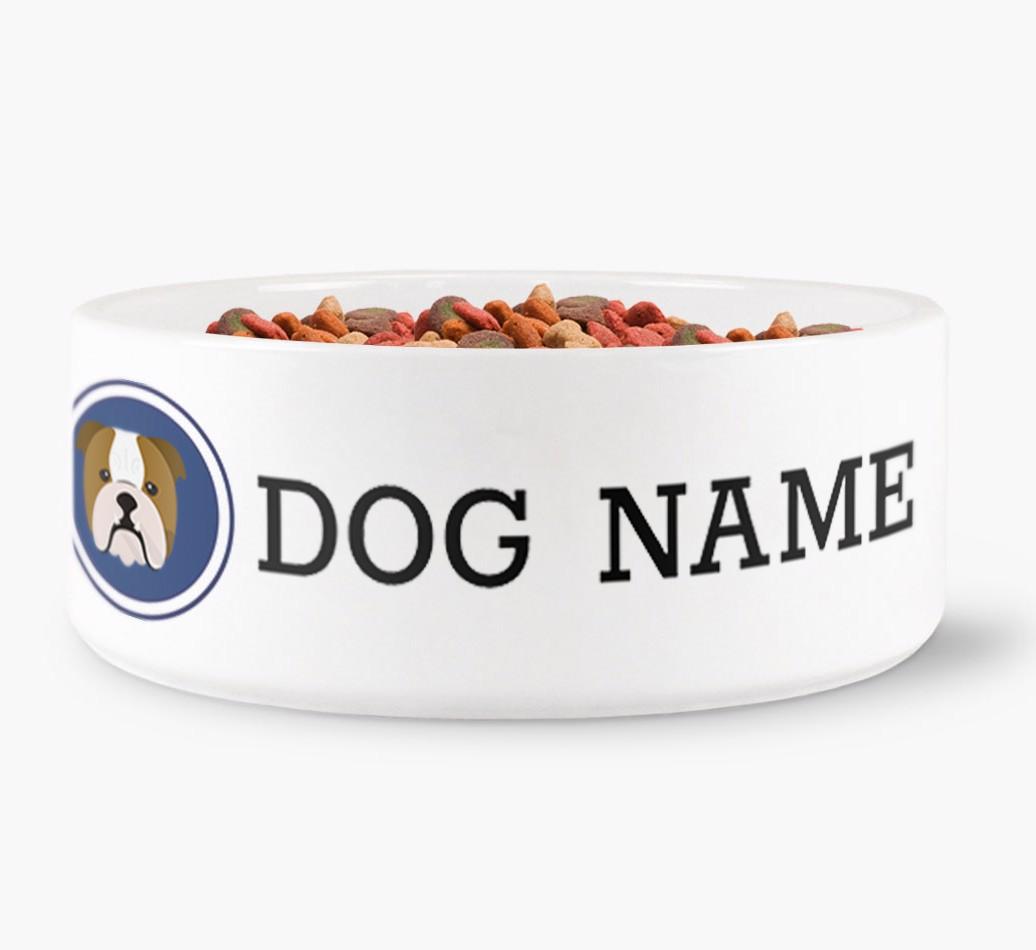 Personalised Dog Bowl for {dogsName}